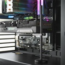 GPU Support Bracket | Adjustable Aluminum Anti-Sag Bracket with Hidden Magnet | 19cm Anti-Slip Pad