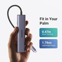 UGREEN Revodok 105 USB C Hub 5 in 1 Multiport Adapter 4K HDMI, 100W Power Delivery