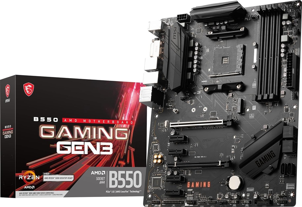MSI B550 Gaming GEN3 Gaming Placa Madre AMD