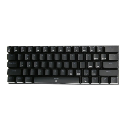 Inland Rapture Mini 60% Teclado Mecánico | RGB | Interruptores Clicky Outemu Marrón