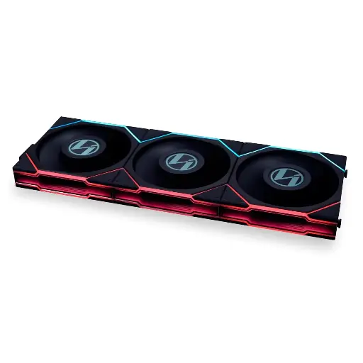 Lian Li UNI FAN TL LCD 120 RGB (3 Pack) Ventiladores 120mm Negros