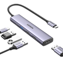 UGREEN Revodok 105 USB C Hub 5 in 1 Multiport Adapter 4K HDMI, 100W Power Delivery