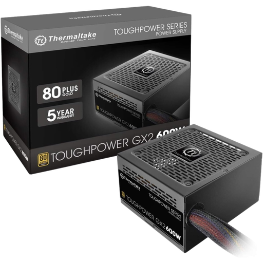Thermaltake Toughpower GX2 80+ Gold 600W Fuente de Poder