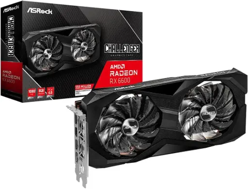 ASRock RX 6600 8GB CLD Challenger D GDDR6 